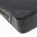 LOUIS VUITTON Epi Porte Documents Voyage Business Bag Black M54472 Auth BA4858-18
