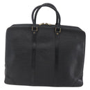 LOUIS VUITTON Epi Porte Documents Voyage Business Bag Black M54472 Auth BA4858-2