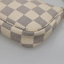 LOUIS VUITTON Damier Azur Mini Pochette Accessoires Pouch N63005 LV Auth BA4860-16