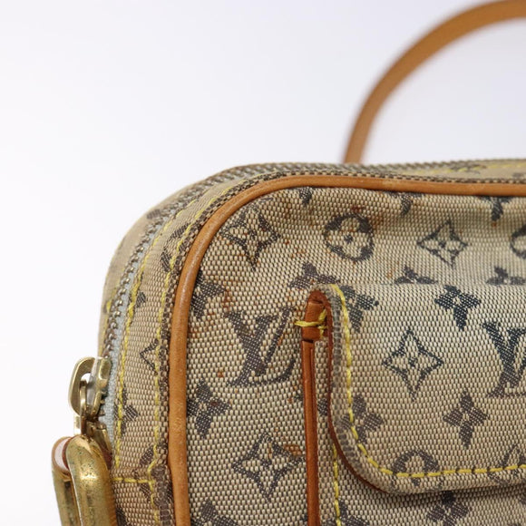 LOUIS VUITTON Monogram Mini Juliet MM Shoulder Bag Blue M92004 LV Auth BA4861
