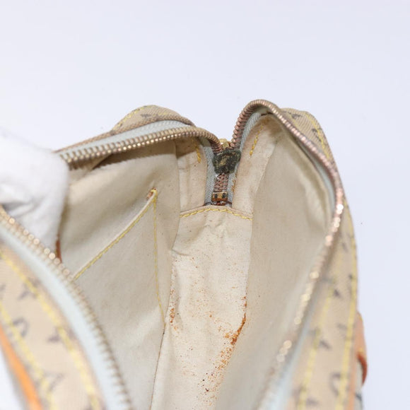 LOUIS VUITTON Monogram Mini Juliet MM Shoulder Bag Blue M92004 LV Auth BA4861