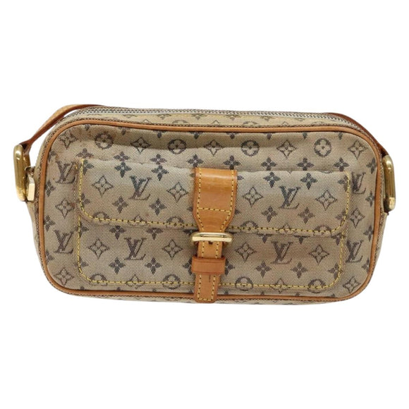 LOUIS VUITTON Monogram Mini Juliet MM Shoulder Bag Blue M92004 LV Auth BA4861