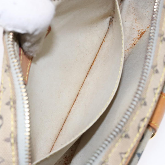 LOUIS VUITTON Monogram Mini Juliet MM Shoulder Bag Blue M92004 LV Auth BA4861