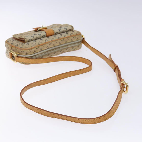 LOUIS VUITTON Monogram Mini Juliet MM Shoulder Bag Blue M92004 LV Auth BA4861