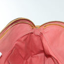 Chloe Tote Bag Leather 2way Beige Gold Auth BA4868-24