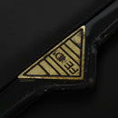 FENDI Shoulder Bag Leather Black Gold Auth BA4874-18
