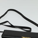 FENDI Shoulder Bag Leather Black Gold Auth BA4874-14