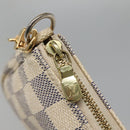 LOUIS VUITTON Damier Azur Mini Pochette Accessoires Pouch N63005 LV Auth BA4881-18
