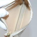 LOUIS VUITTON Damier Azur Mini Pochette Accessoires Pouch N63005 LV Auth BA4881-11
