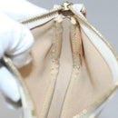 LOUIS VUITTON Damier Azur Mini Pochette Accessoires Pouch N63005 LV Auth BA4881-20