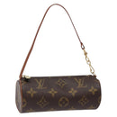 LOUIS VUITTON Monogram Papillon Pouch LV Auth BA4883-1