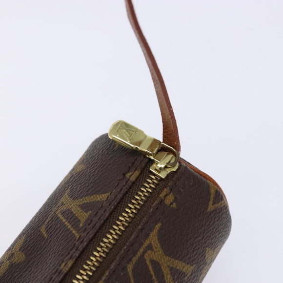 LOUIS VUITTON Monogram Papillon Pouch LV Auth BA4883