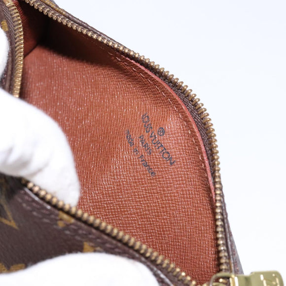 LOUIS VUITTON Monogram Papillon Pouch LV Auth BA4883