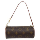 LOUIS VUITTON Monogram Papillon Pouch LV Auth BA4883-2
