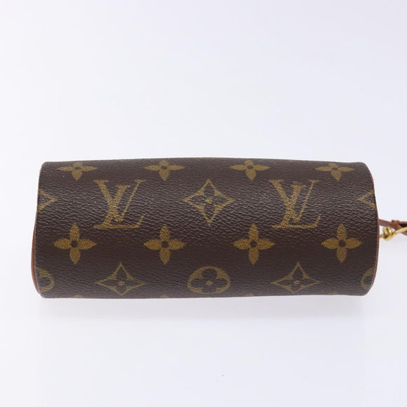 LOUIS VUITTON Monogram Papillon Pouch LV Auth BA4883