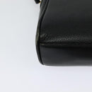 Burberrys Shoulder Bag Leather Black Auth BA489-16