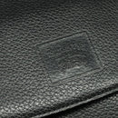 Burberrys Shoulder Bag Leather Black Auth BA489-17