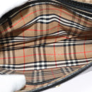 Burberrys Shoulder Bag Leather Black Auth BA489-10