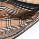 Burberrys Shoulder Bag Leather Black Auth BA489-19