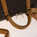 LOUIS VUITTON Monogram Keepall Bandouliere 60 Boston Bag M41412 LV Auth BA4890-8