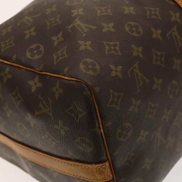 LOUIS VUITTON Monogram Keepall Bandouliere 50 Hand Bag M41416 LV Auth BA4891