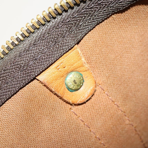 LOUIS VUITTON Monogram Keepall Bandouliere 50 Hand Bag M41416 LV Auth BA4891