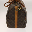 LOUIS VUITTON Monogram Keepall Bandouliere 50 Hand Bag M41416 LV Auth BA4891-4