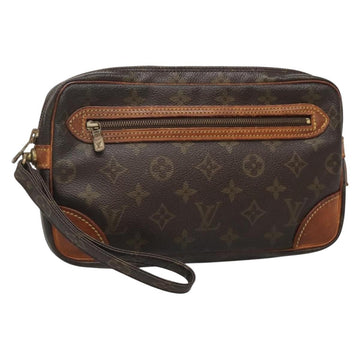 LOUIS VUITTON Monogram Marly Dragonne GM Clutch Bag M51825 LV Auth BA4895