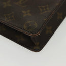 LOUIS VUITTON Monogram Porte Documents Senatur Briefcase M53335 LV Auth BA4899-15