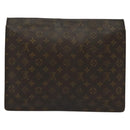 LOUIS VUITTON Monogram Porte Documents Senatur Briefcase M53335 LV Auth BA4899-2