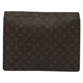 LOUIS VUITTON Monogram Porte Documents Senatur Briefcase M53335 LV Auth BA4899 - 0