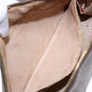 LOUIS VUITTON Monogram Trousse Demi Ronde Cosmetic Pouch M47520 LV Auth BA4901-11