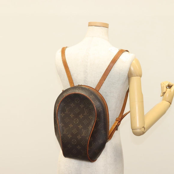 LOUIS VUITTON Monogram Ellipse Sac A Dos Shoulder Bag M51125 LV Auth BA4903