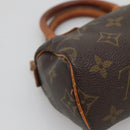 LOUIS VUITTON Monogram Mini Speedy Hand Bag M41534 LV Auth BA4905-16