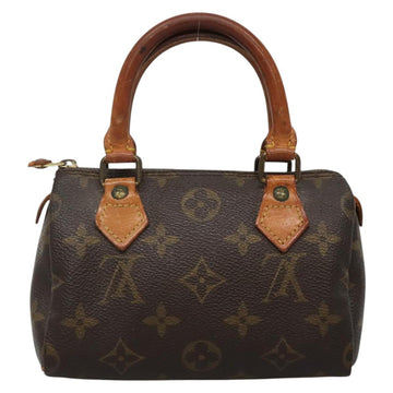 LOUIS VUITTON Monogram Mini Speedy Hand Bag M41534 LV Auth BA4905 - 0