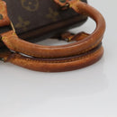 LOUIS VUITTON Monogram Mini Speedy Hand Bag M41534 LV Auth BA4905-7