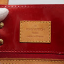 LOUIS VUITTON Monogram Vernis Reade PM Hand Bag Pomme D'amour M91990 Auth BA4907-17