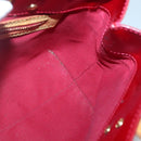 LOUIS VUITTON Monogram Vernis Reade PM Hand Bag Pomme D'amour M91990 Auth BA4907-18