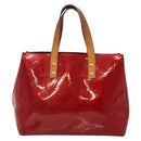 LOUIS VUITTON Monogram Vernis Reade PM Hand Bag Pomme D'amour M91990 Auth BA4907-13