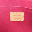 LOUIS VUITTON Vernis Rosewood Avenue Bag Pomme D'amour M93507 LV Auth BA4909-18