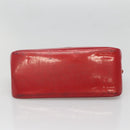 LOUIS VUITTON Vernis Rosewood Avenue Bag Pomme D'amour M93507 LV Auth BA4909-5