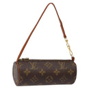 LOUIS VUITTON Monogram Papillon Pouch LV Auth BA4920-1