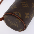 LOUIS VUITTON Monogram Papillon Pouch LV Auth BA4920-12