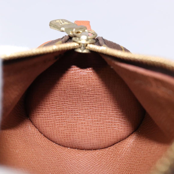 LOUIS VUITTON Monogram Papillon Pouch LV Auth BA4920