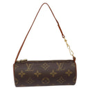 LOUIS VUITTON Monogram Papillon Pouch LV Auth BA4920-2