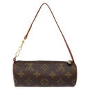 LOUIS VUITTON Monogram Papillon Pouch LV Auth BA4920-3
