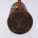 LOUIS VUITTON Monogram Papillon Pouch LV Auth BA4920-5