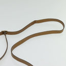 GUCCI GG Plus Supreme Shoulder Bag PVC Beige Gold Auth BA4924-8