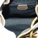 GUCCI Bamboo Backpack Enamel Gold 003 1705 0030 Auth BA4926-11