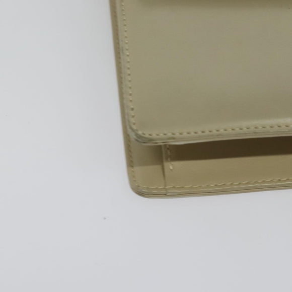 GUCCI Shoulder Bag Leather Beige Gold 004 406 0105 Auth BA4936